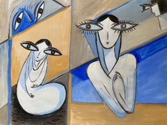 Mid 20th Century French Fauvist Painting - Amazing Colors - pupil of Andre Lhote
