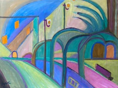 Pittura fauvista francese della metà del XX secolo - Colori sorprendenti - allievo di Andre Lhote