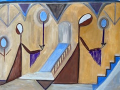 Pittura fauvista francese della metà del XX secolo - Colori sorprendenti - allievo di Andre Lhote