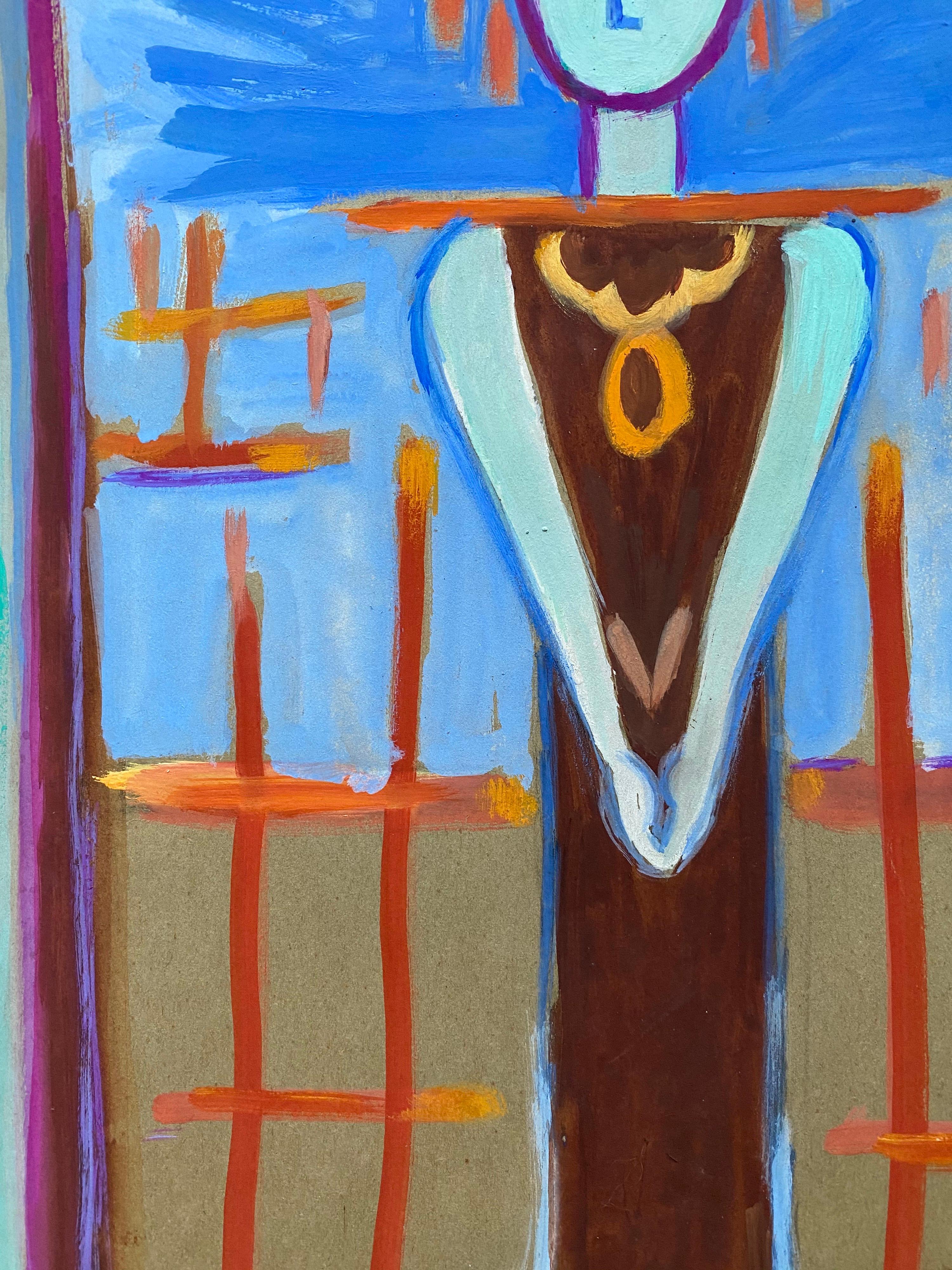 Pittura fauvista francese della metà del XX secolo - Colori sorprendenti - allievo di Andre Lhote in vendita 2