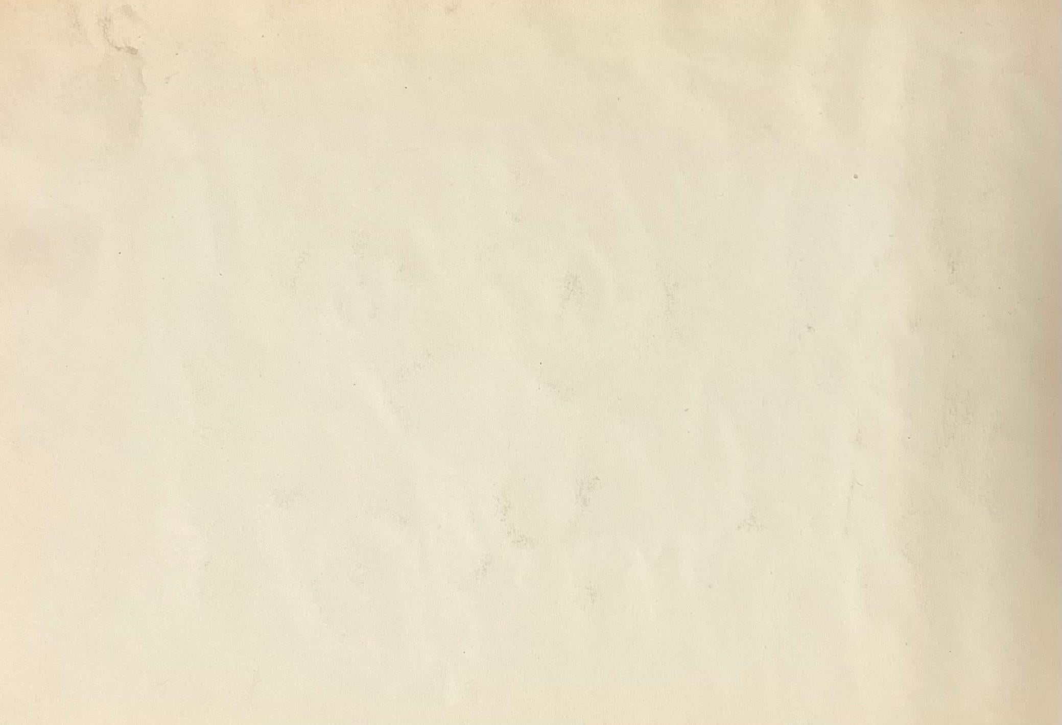 Vibrante Paisaje Abstracto en Tonos Amarillos y Verdes con Árbol en Remolino en venta 1