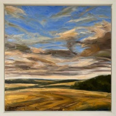 After the Harvest by Suzanne Winn landscape painting