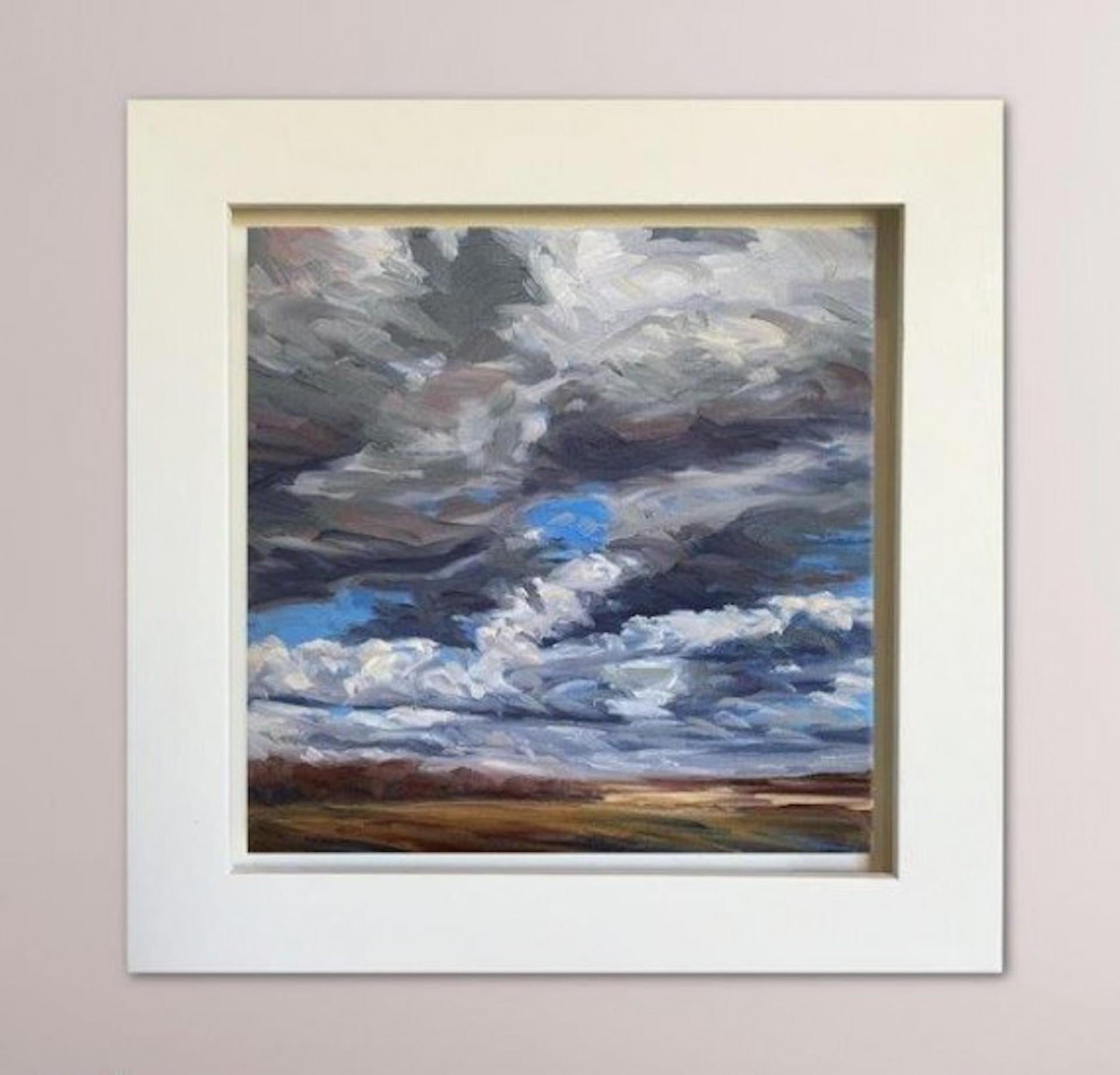 Giornata d'autunno III, Suzanne Winn, Pittura originale di paesaggio e cielo, a prezzi accessibili in vendita 4