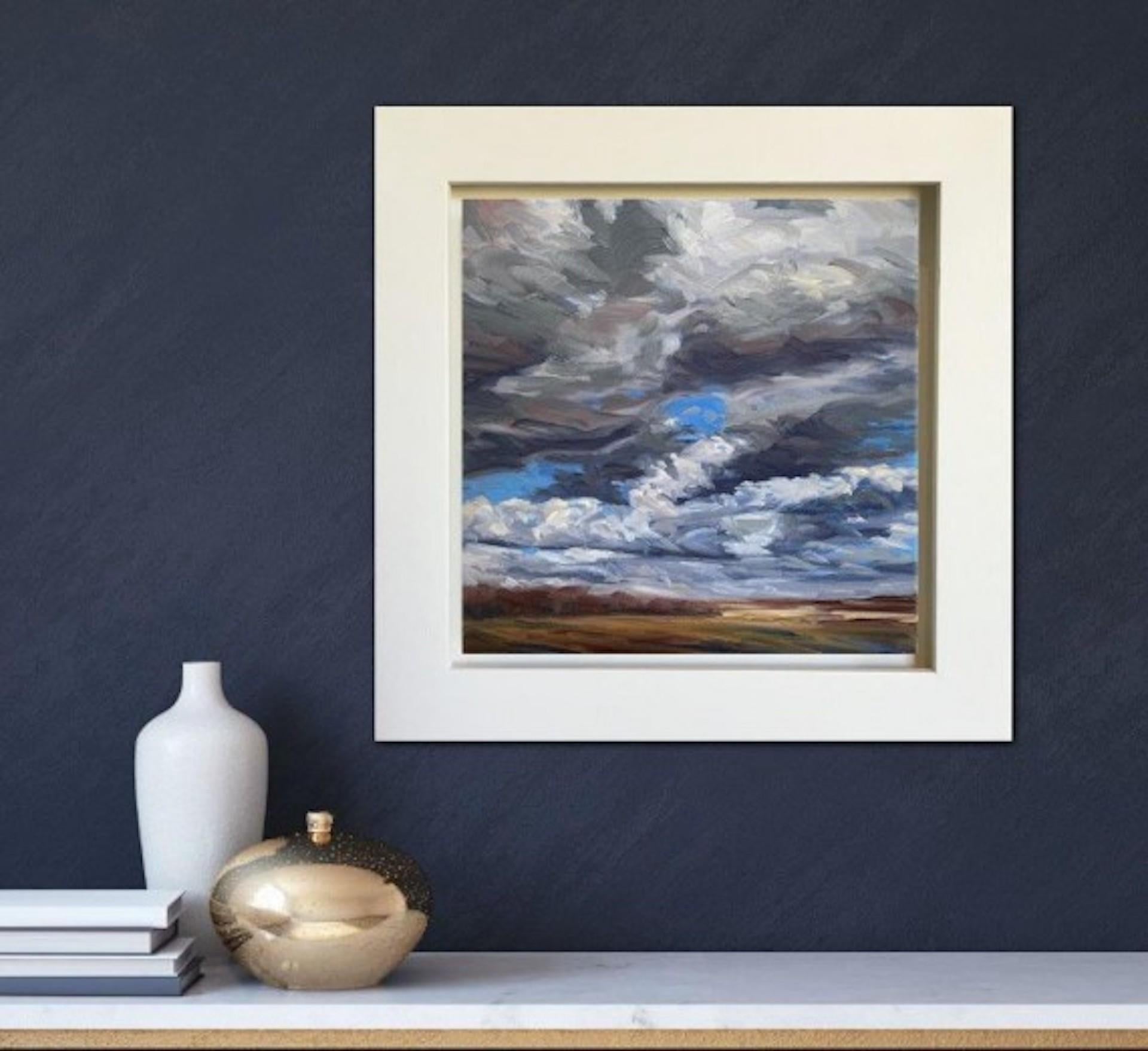 Giornata d'autunno III, Suzanne Winn, Pittura originale di paesaggio e cielo, a prezzi accessibili in vendita 7