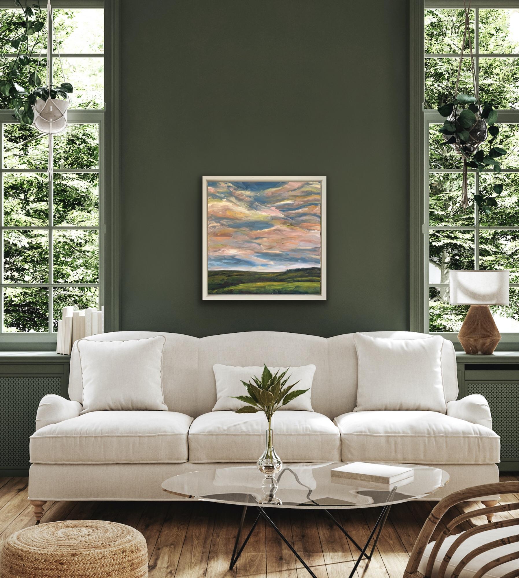 Flotando en la brisa, Suzanne Winn, Pintura de paisaje, pintura original en venta 1