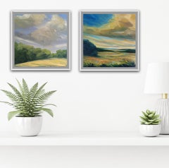 Late Summer IV and Summer Dreaming Diptych