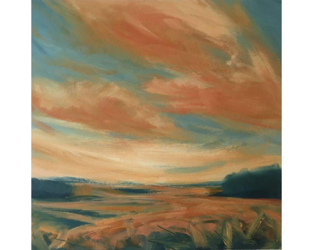 Late Summer by Suzane Winn [2020]

One of my favourite places to go and draw is a place I call the skylark field. It is a five minute walk from my home and is a wide open space with a vast sky, often filled with the birdsong of these wonderful
