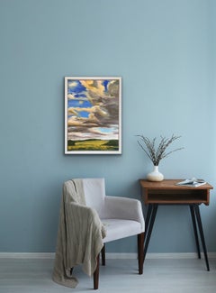 Summer Fresh II, Suzanne Winn, Contemporary Landscape Painting, original art