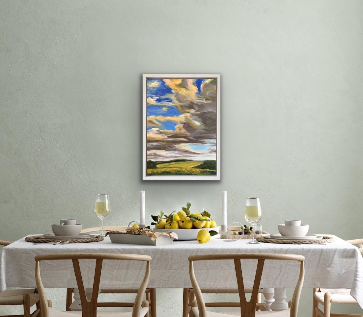 Summer Fresh II, Suzanne Winn, Pittura contemporanea di paesaggio, arte originale in vendita 7