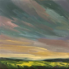 Suzanne Winn, Across The Rapefield II, Original Landscape Painting
