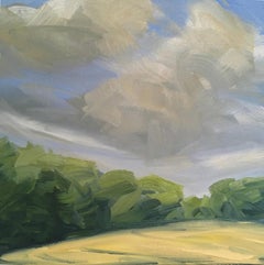 Suzanne Winn, Late Summer IV, Original Landscape Painting, Affordable Art
