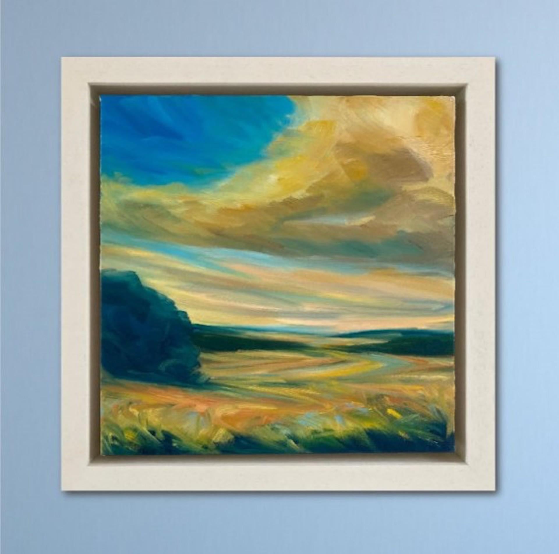 Suzanne Winn, Summer Dreaming, Original Landscape Painting, Affordable Art For Sale 1