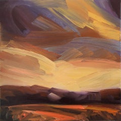 The Wood in Autumn, Suzanne Winn, Original Abstract Painting, Contemporary Art