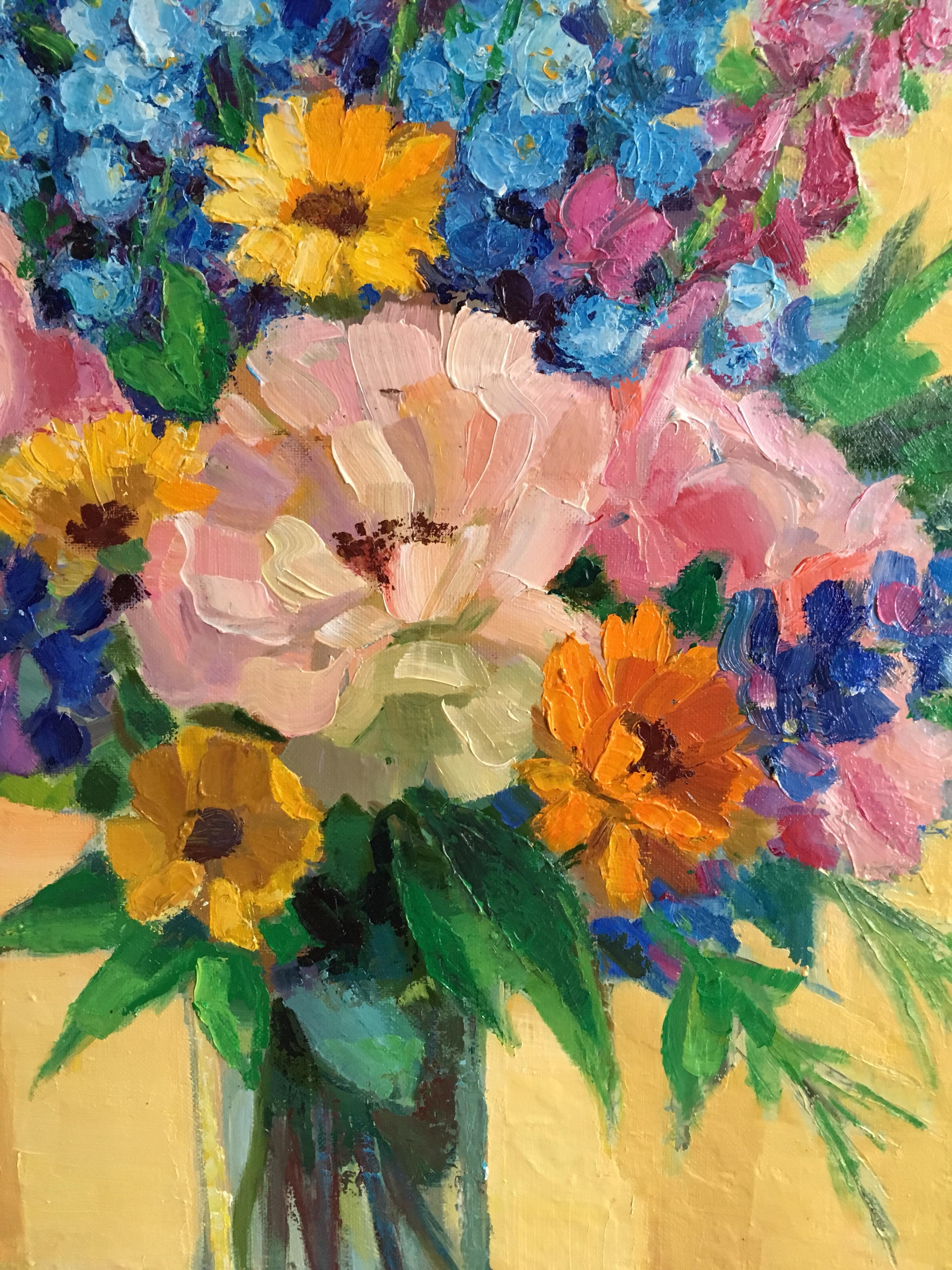 boquet of flowers painting