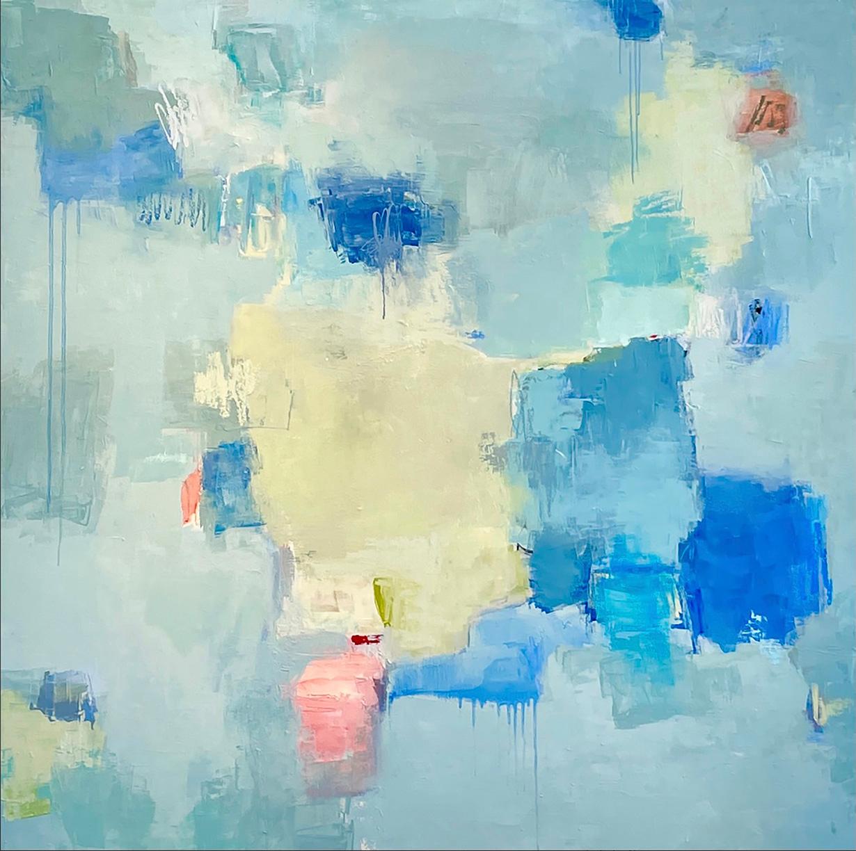 Suzie Buchholz Abstract Painting - Luscious Weather