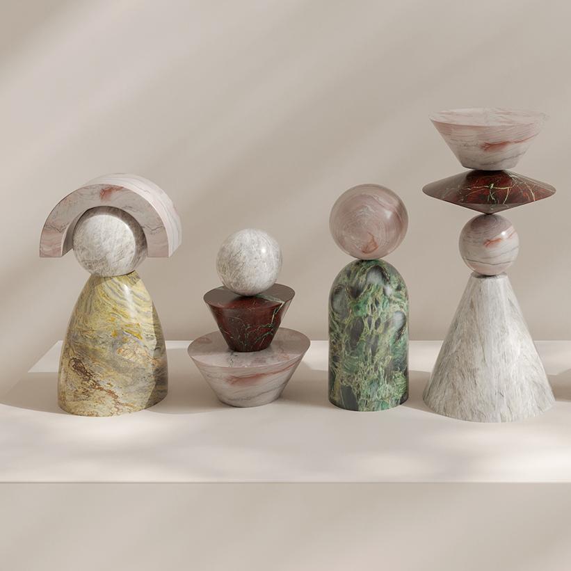 Suzy Brasilianische Marmorskulptur im Zustand „Neu“ im Angebot in Rio De Janeiro, RJ
