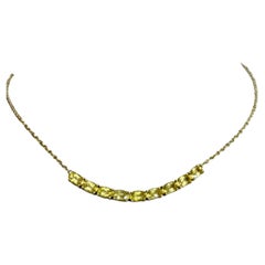 Suzy Landa Canary Beryl Necklace