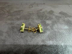 Suzy Landa Diamond Wagon Wheel Stud Earrings