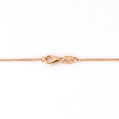 Suzy Levian, collana in oro 14K con diamanti da 0,40 carati per metro