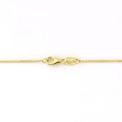 Suzy Levian 14K Gold 0.40 Carat Diamond by the Yard Station Necklace