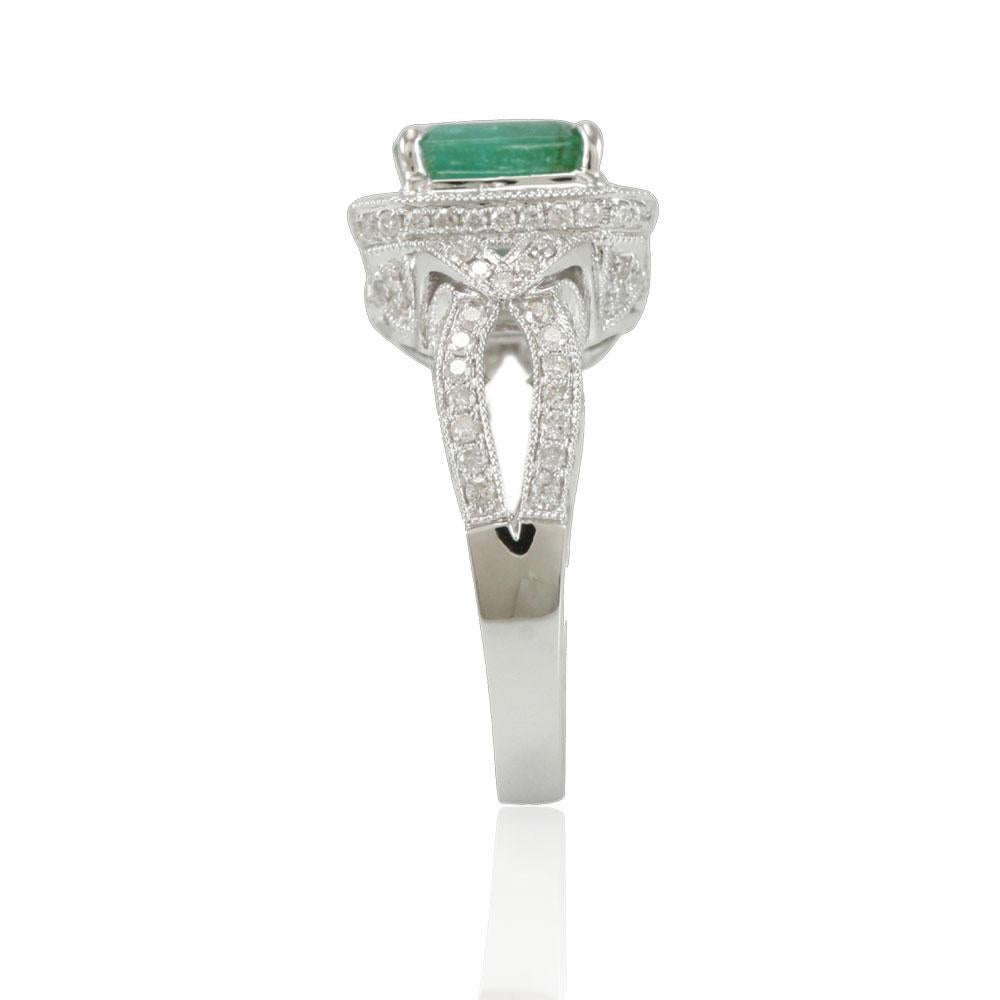 levian green diamond ring