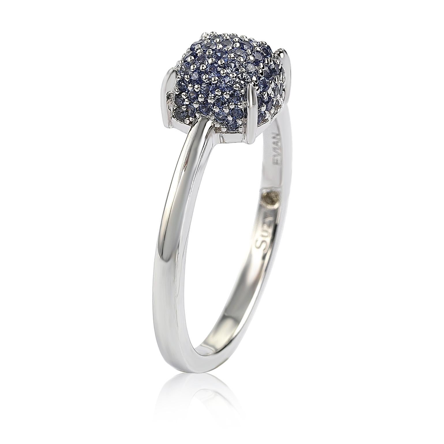 suzy levian sapphire ring
