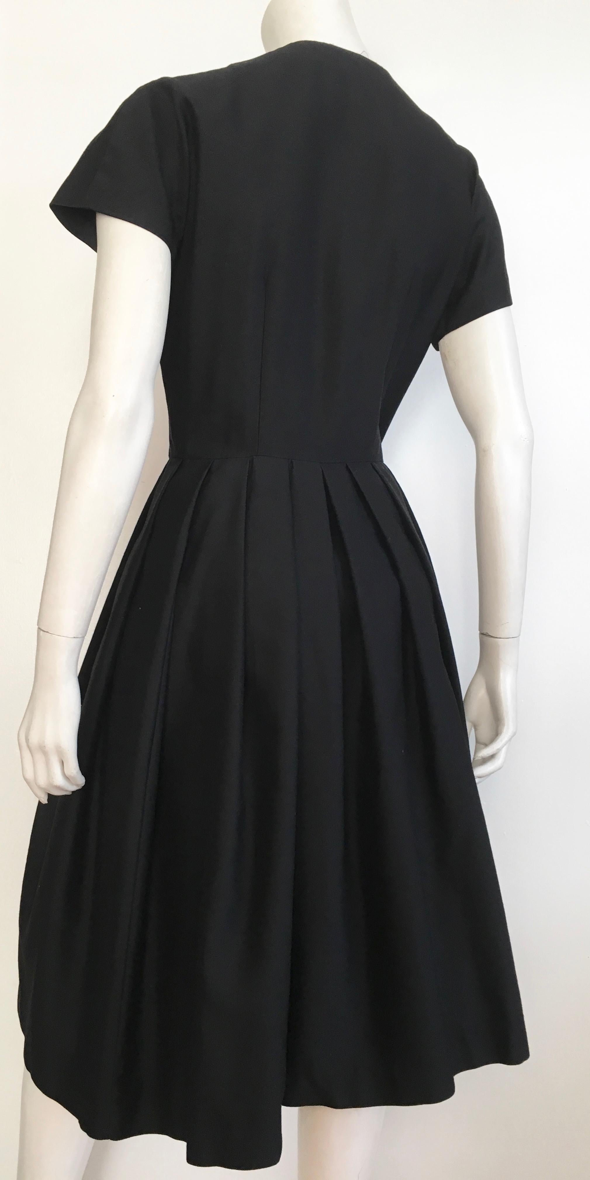 Suzy Perette 1950s Little Black Dress Size 4. For Sale 6