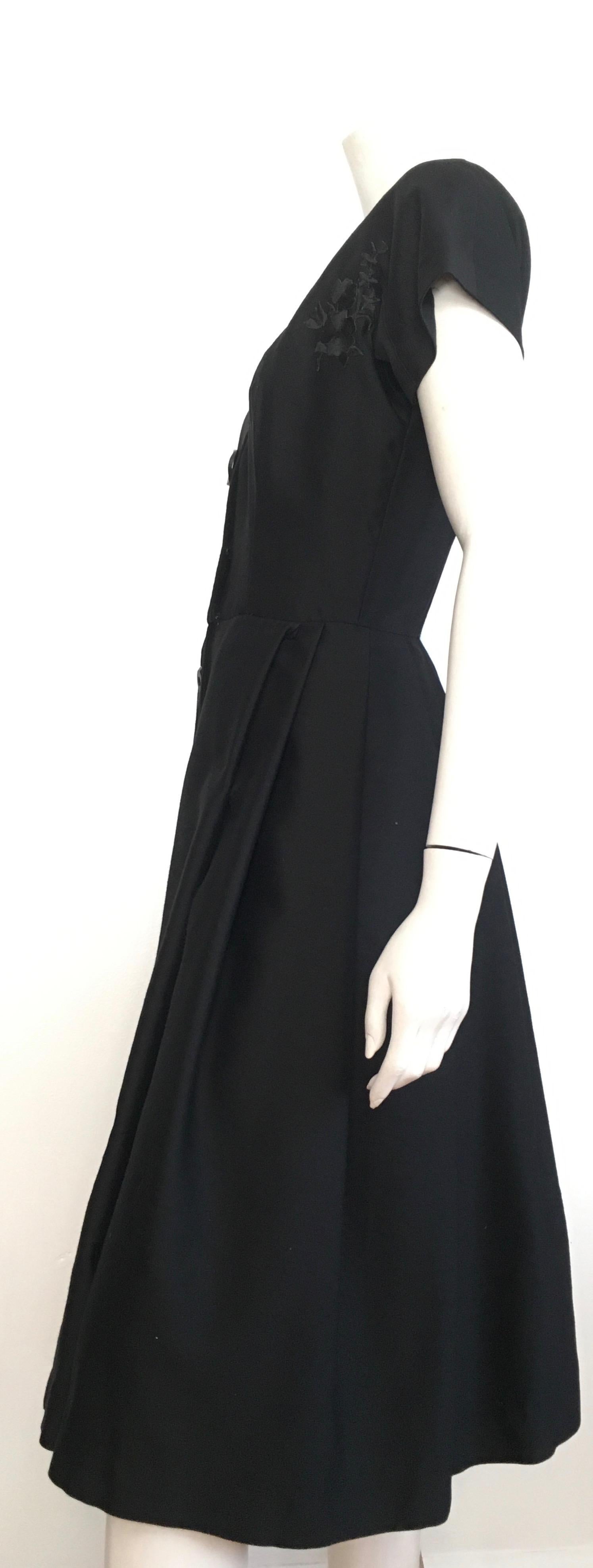 Suzy Perette 1950s Little Black Dress Size 4. For Sale 8