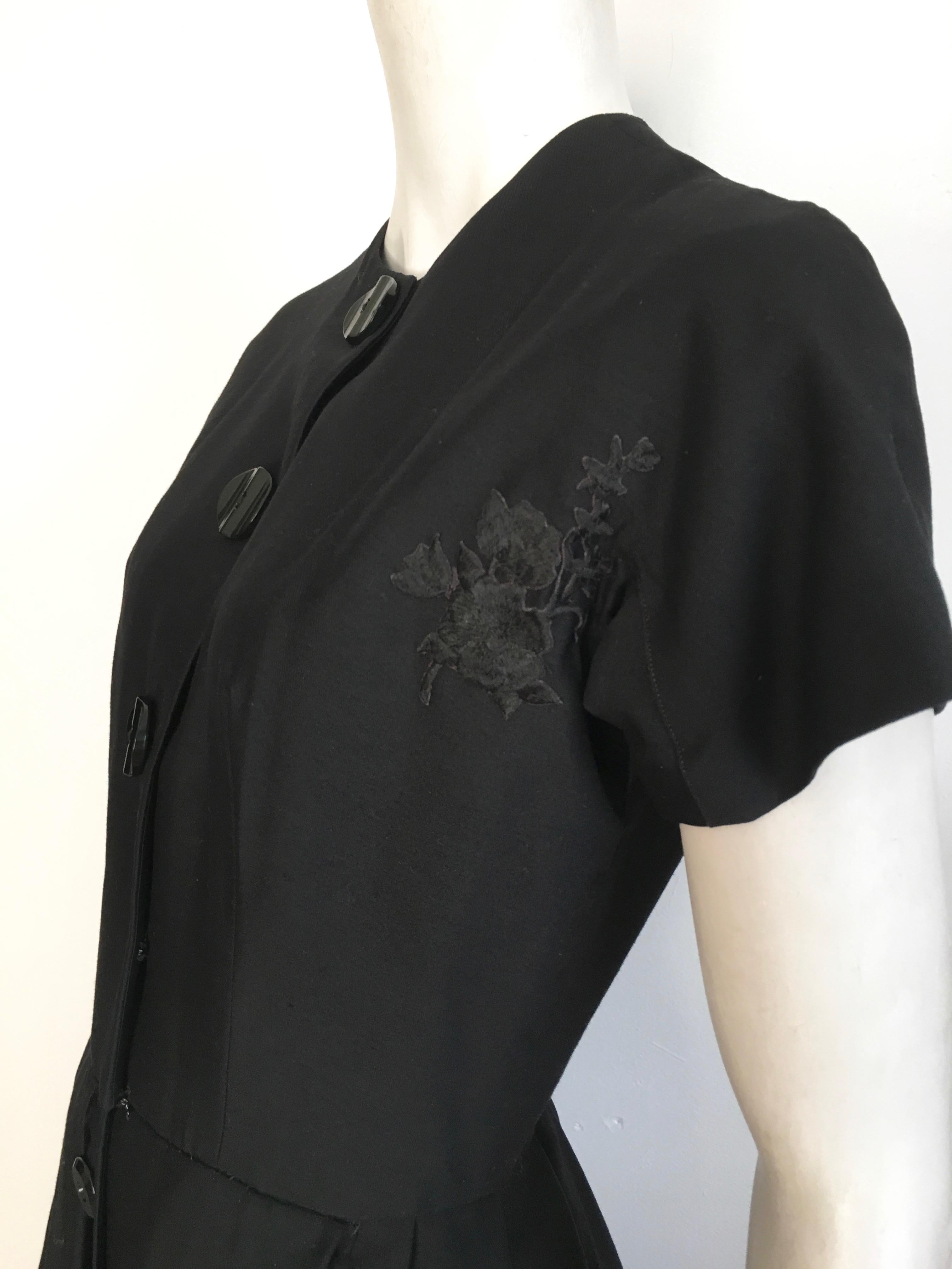 Suzy Perette 1950s Little Black Dress Size 4. For Sale 10