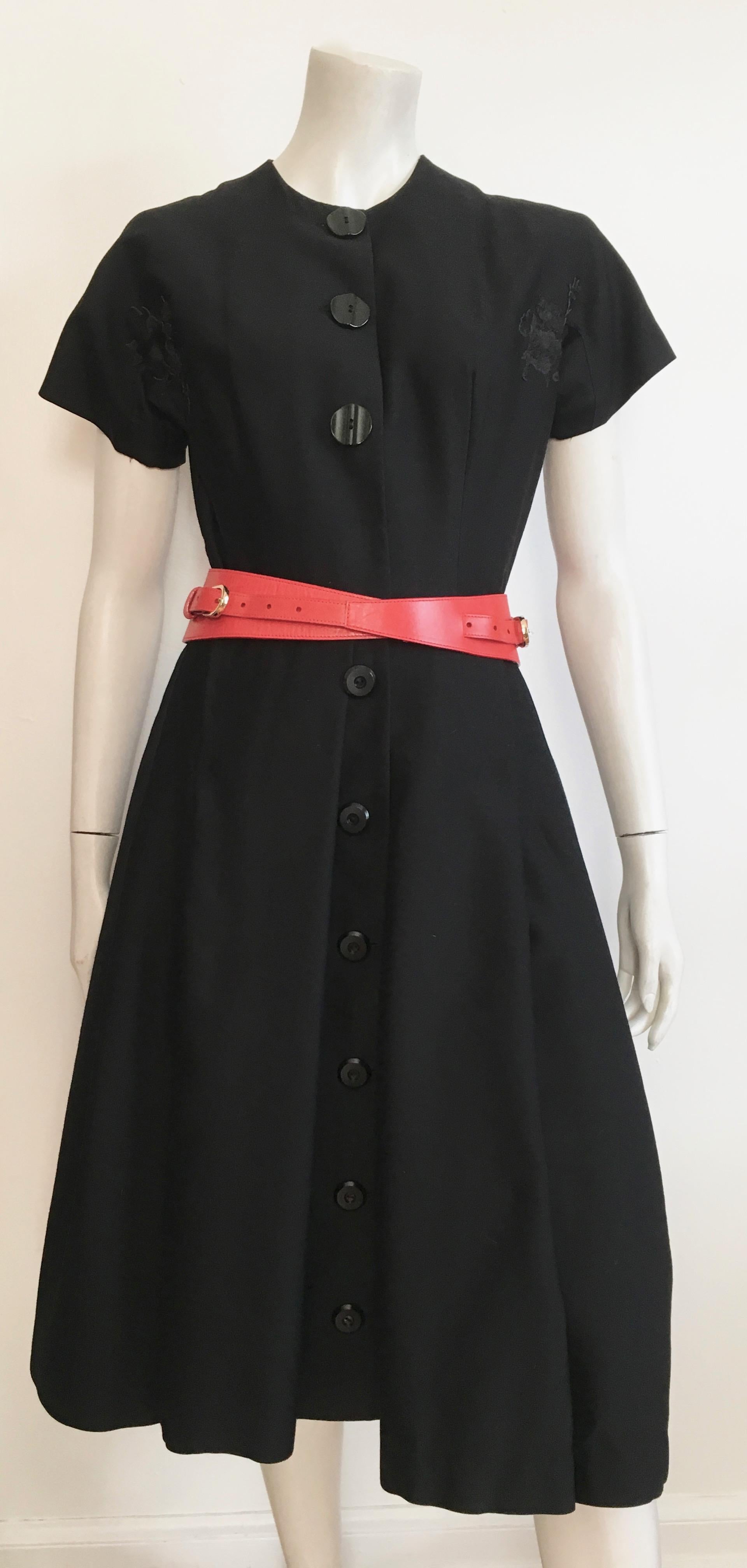 Suzy Perette 1950s Little Black Dress Size 4. For Sale 13