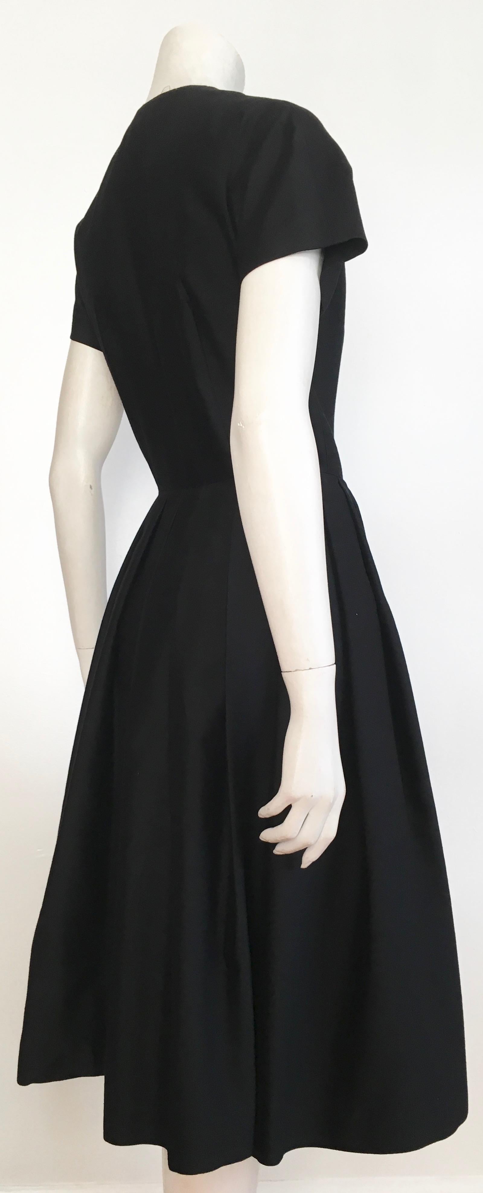 Suzy Perette 1950s Little Black Dress Size 4. For Sale 5