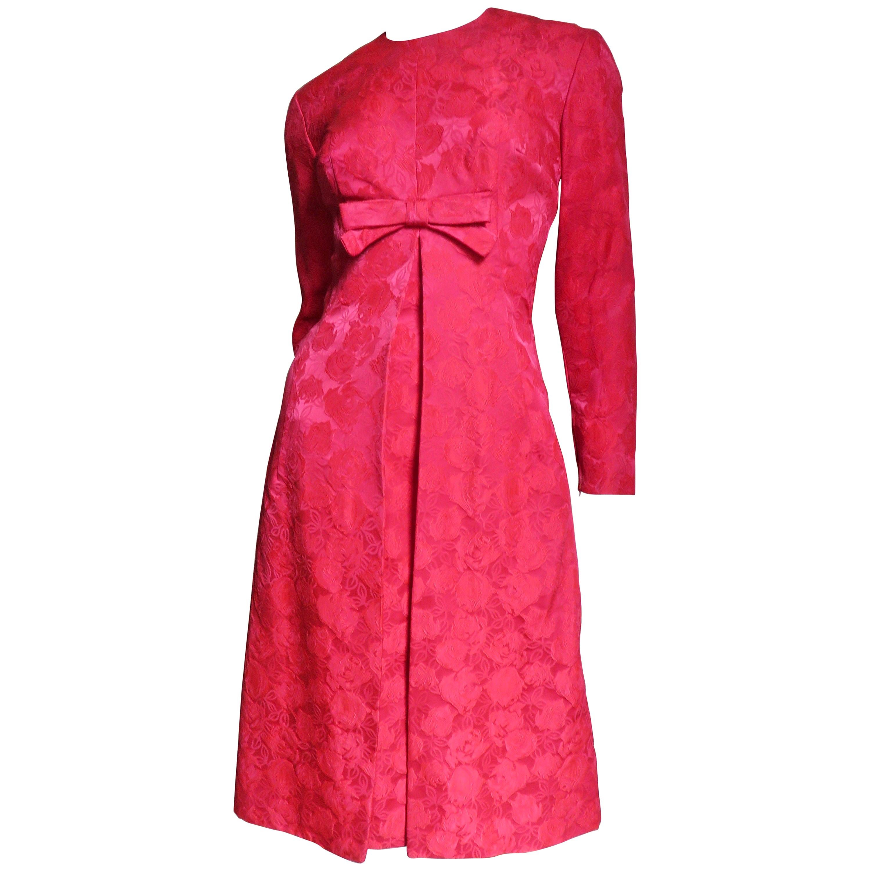 Suzy Perette New Damask Dress and Overdress 1950s