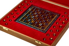 Chess aux bijoux en or SV925 avec saphir