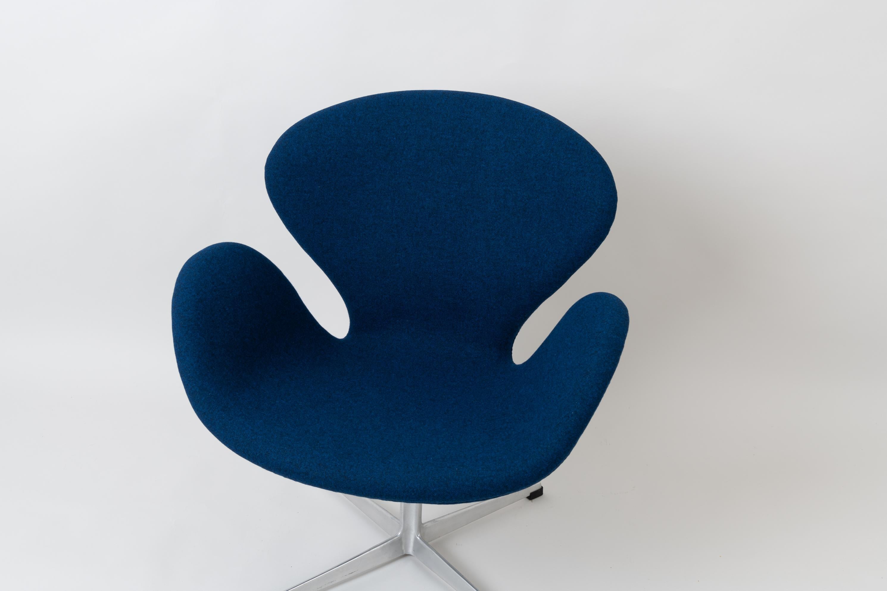 Svanen oder Swan Stuhl von Arne Jacobsen für Fritz Hansen (20. Jahrhundert) im Angebot