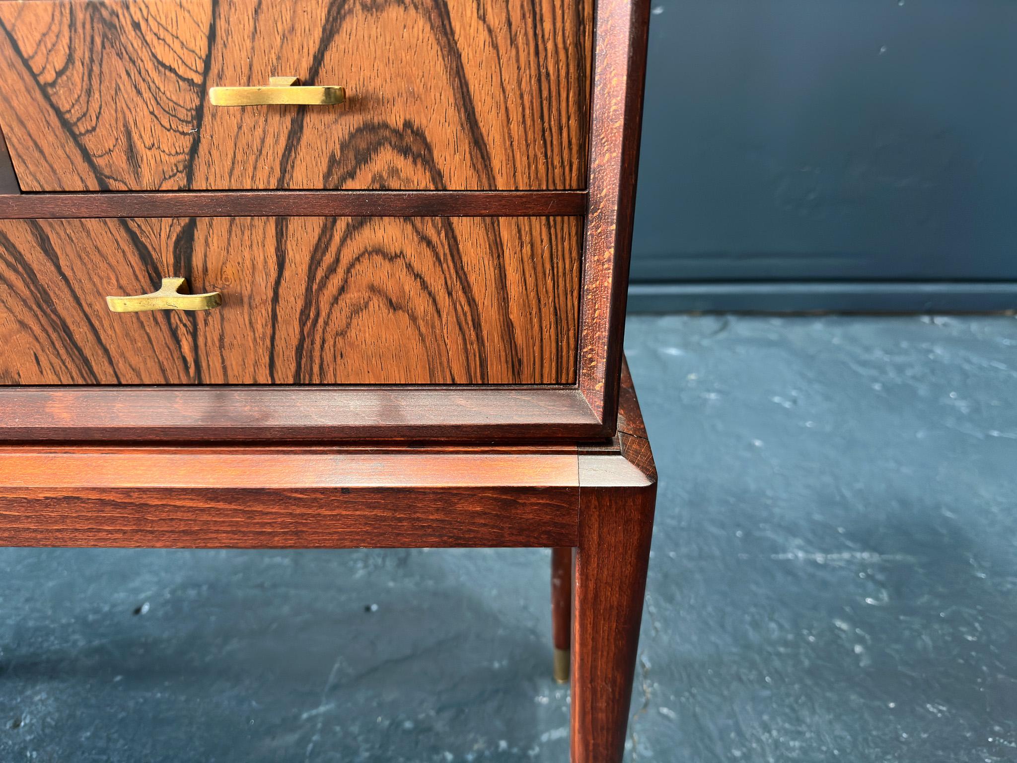 Brass Svante 'Cortina'  Drinks Cabinet For Sale