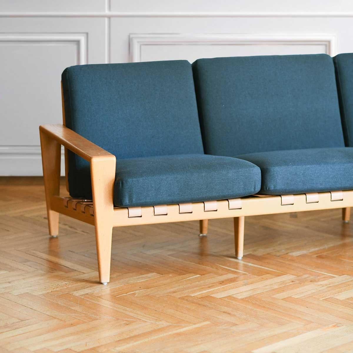 Svante Skogh 1957 Bodo-Sofa aus schwedischer Eiche im Zustand „Gut“ im Angebot in Roma, RM