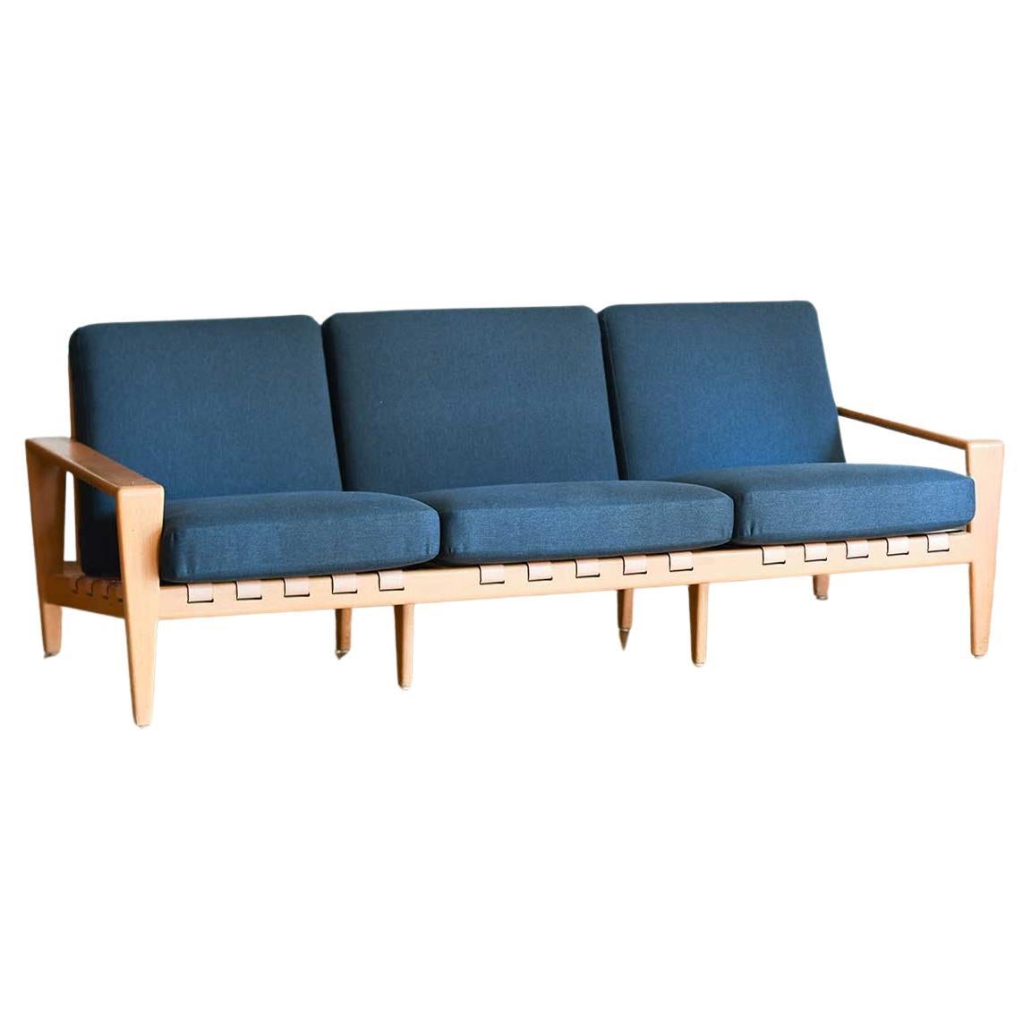 Svante Skogh 1957 “Bodo” Sofa in Swedish Oak For Sale