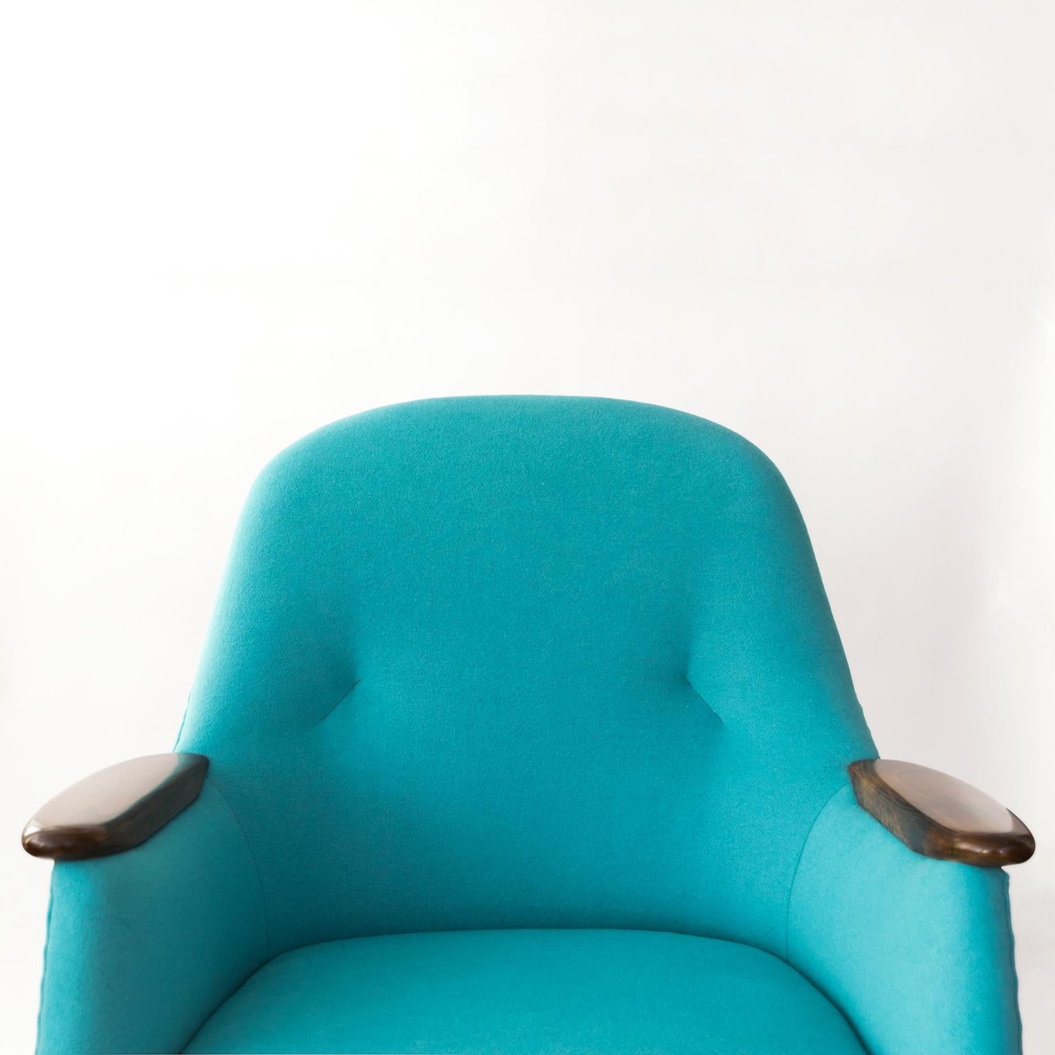 Upholstery Svante Skogh Chair Scandinavian Modern for Asko, Finland, 1954