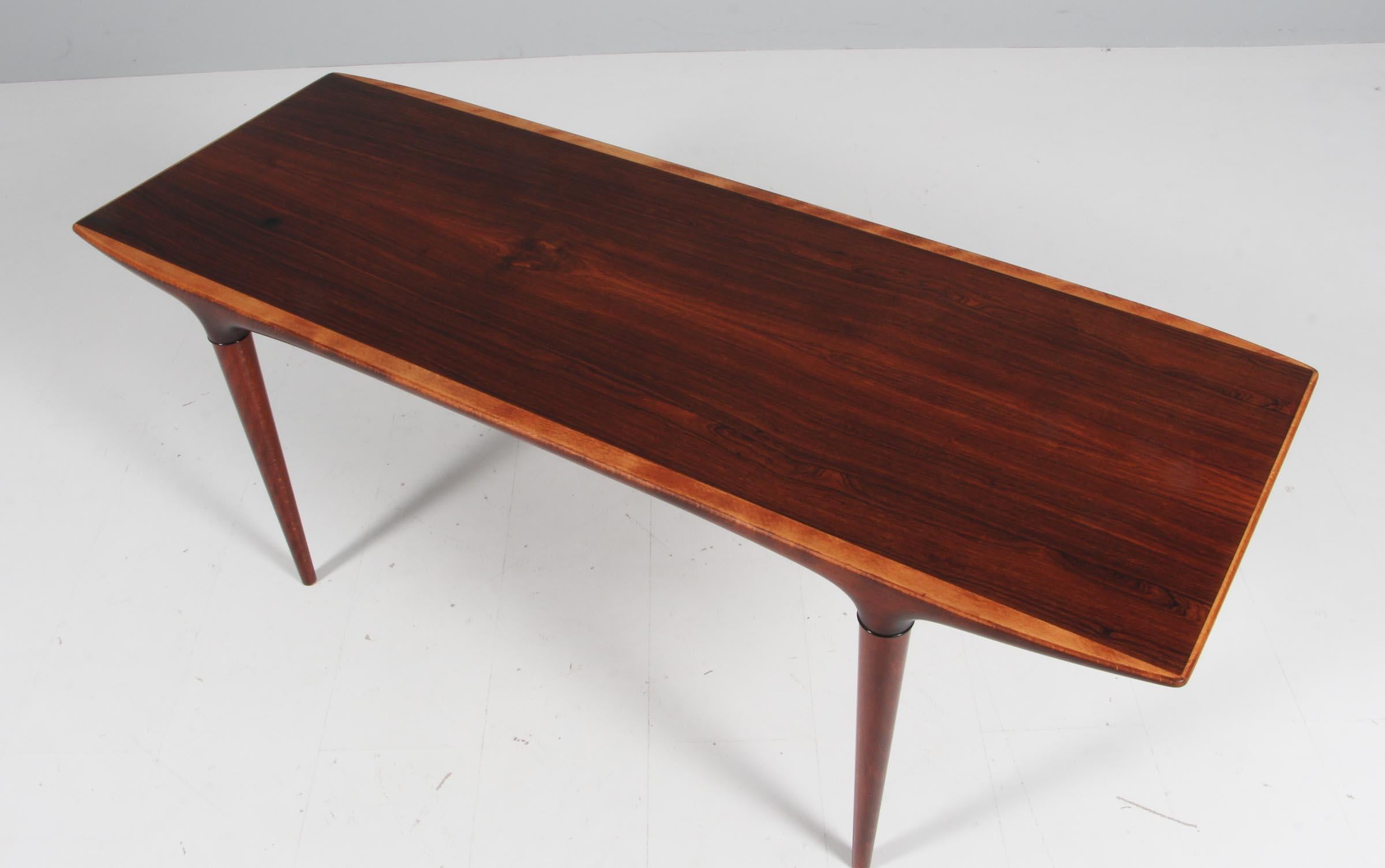 Svante Skogh coffee table in rosewood.

Made in the 1960s