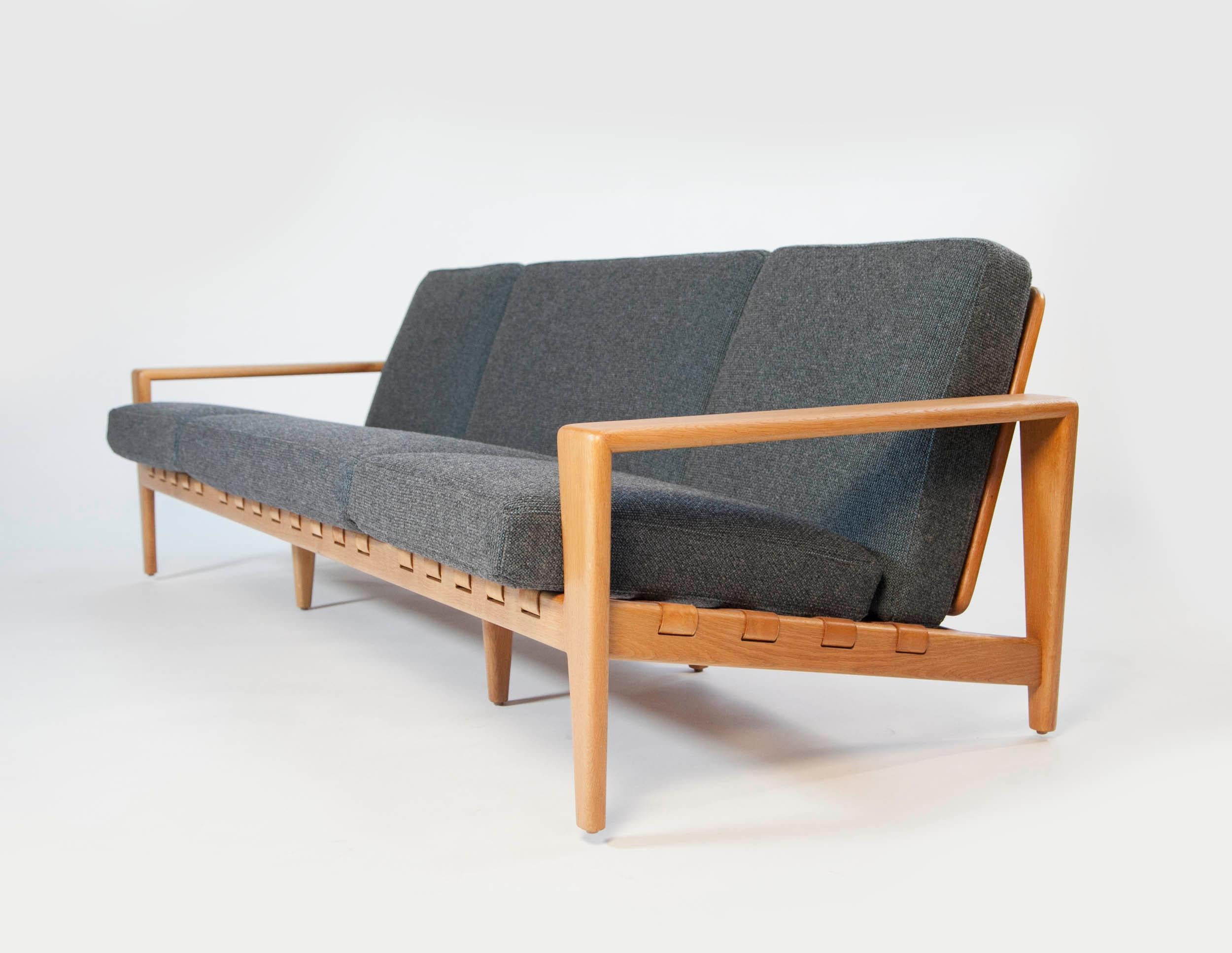 Svante Skogh Four-Seat Bodö Sofa by Seffle Möbelfabrik in Sweden, 1960s For Sale 1