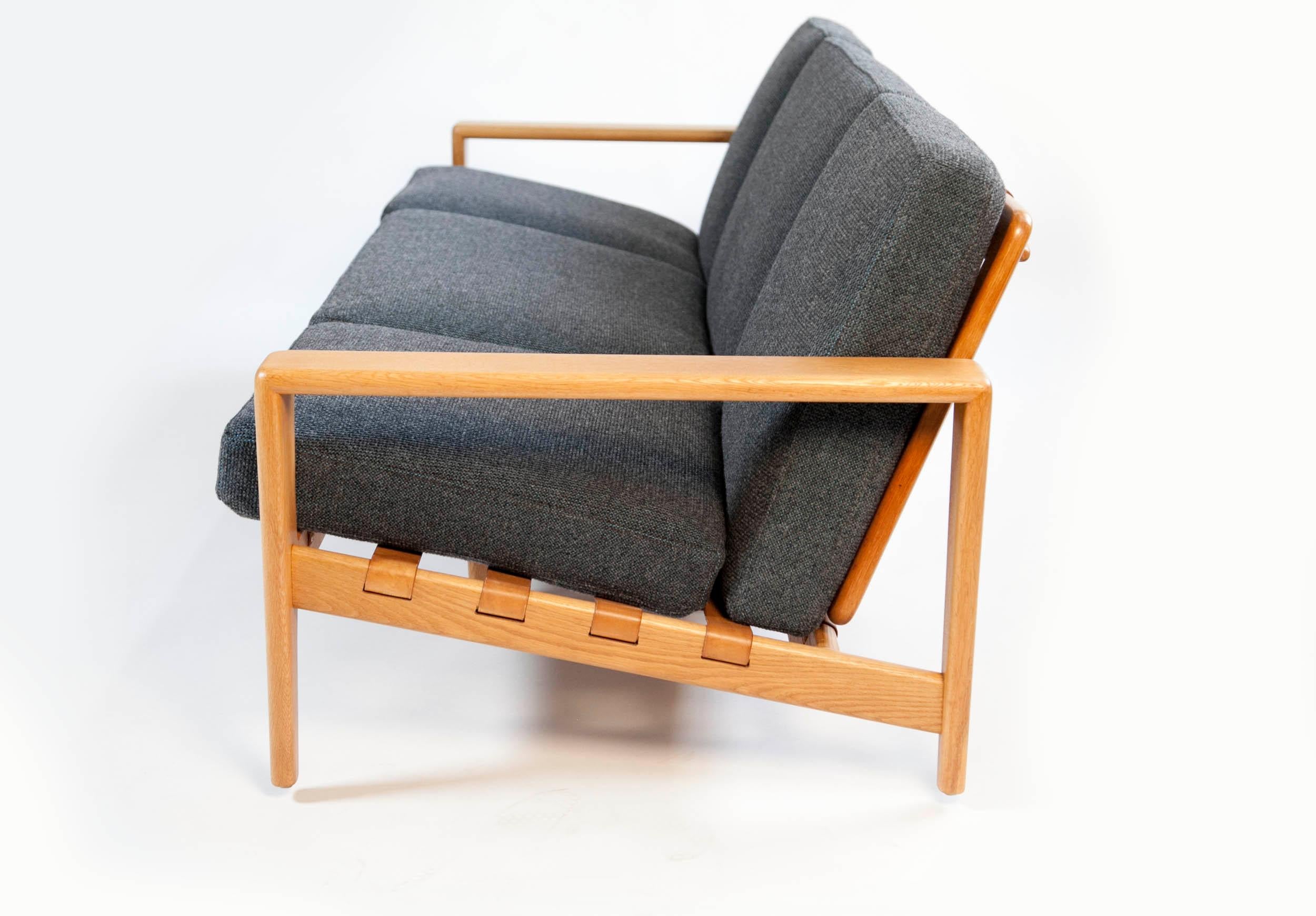 Svante Skogh Four-Seat Bodö Sofa by Seffle Möbelfabrik in Sweden, 1960s For Sale 2