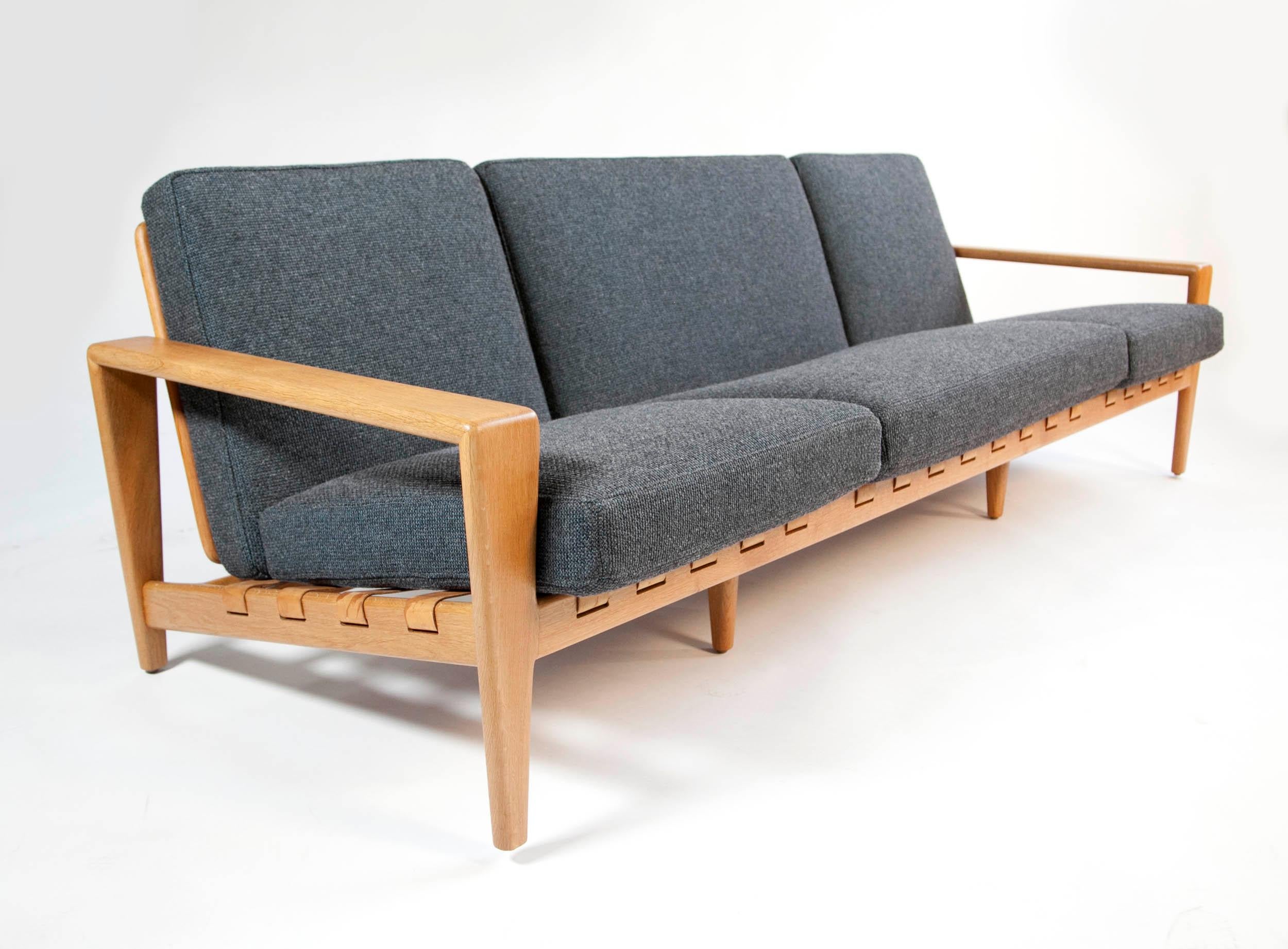 Svante Skogh Four-Seat Bodö Sofa by Seffle Möbelfabrik in Sweden, 1960s For Sale 8