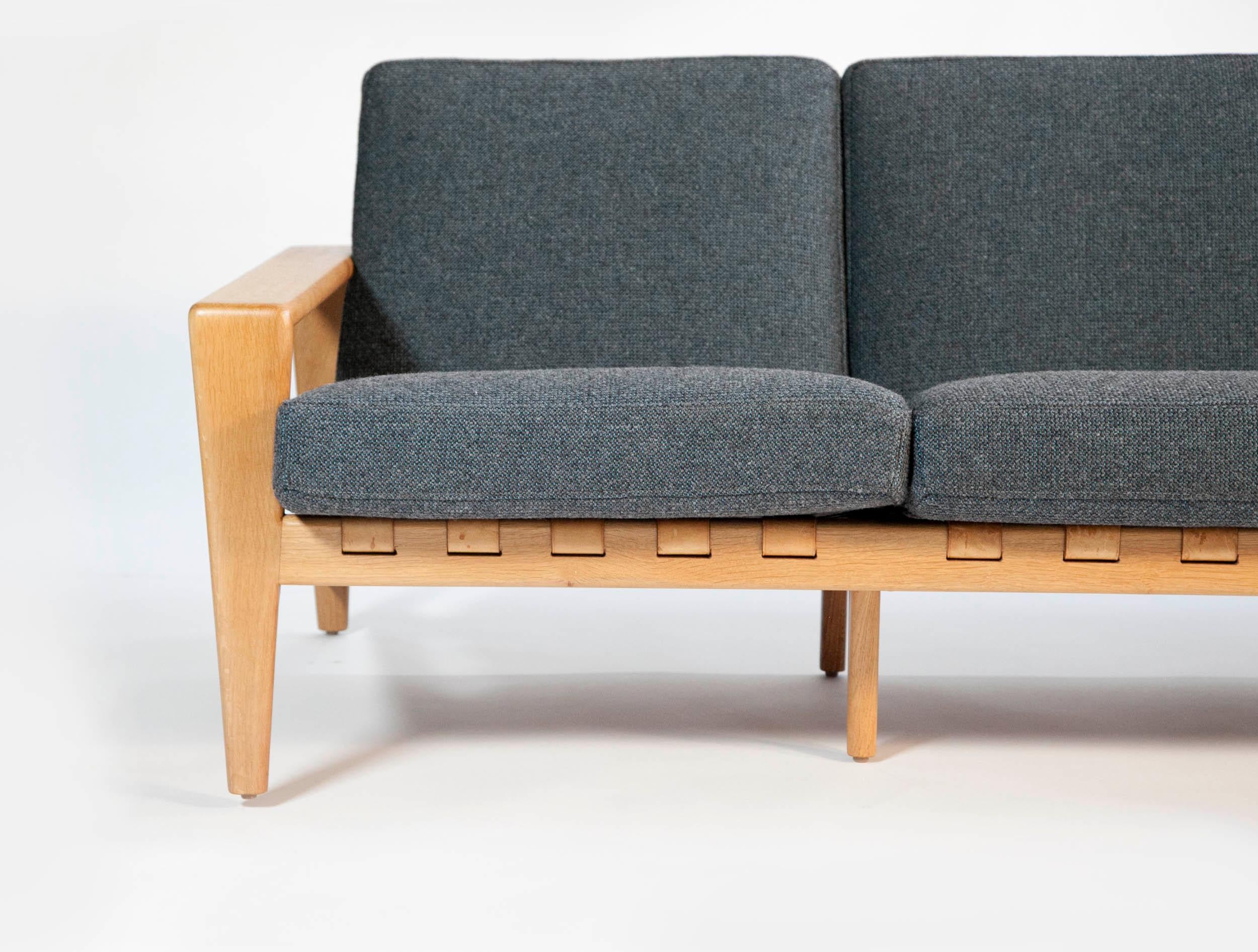 Lacquered Svante Skogh Four-Seat Bodö Sofa by Seffle Möbelfabrik in Sweden, 1960s For Sale