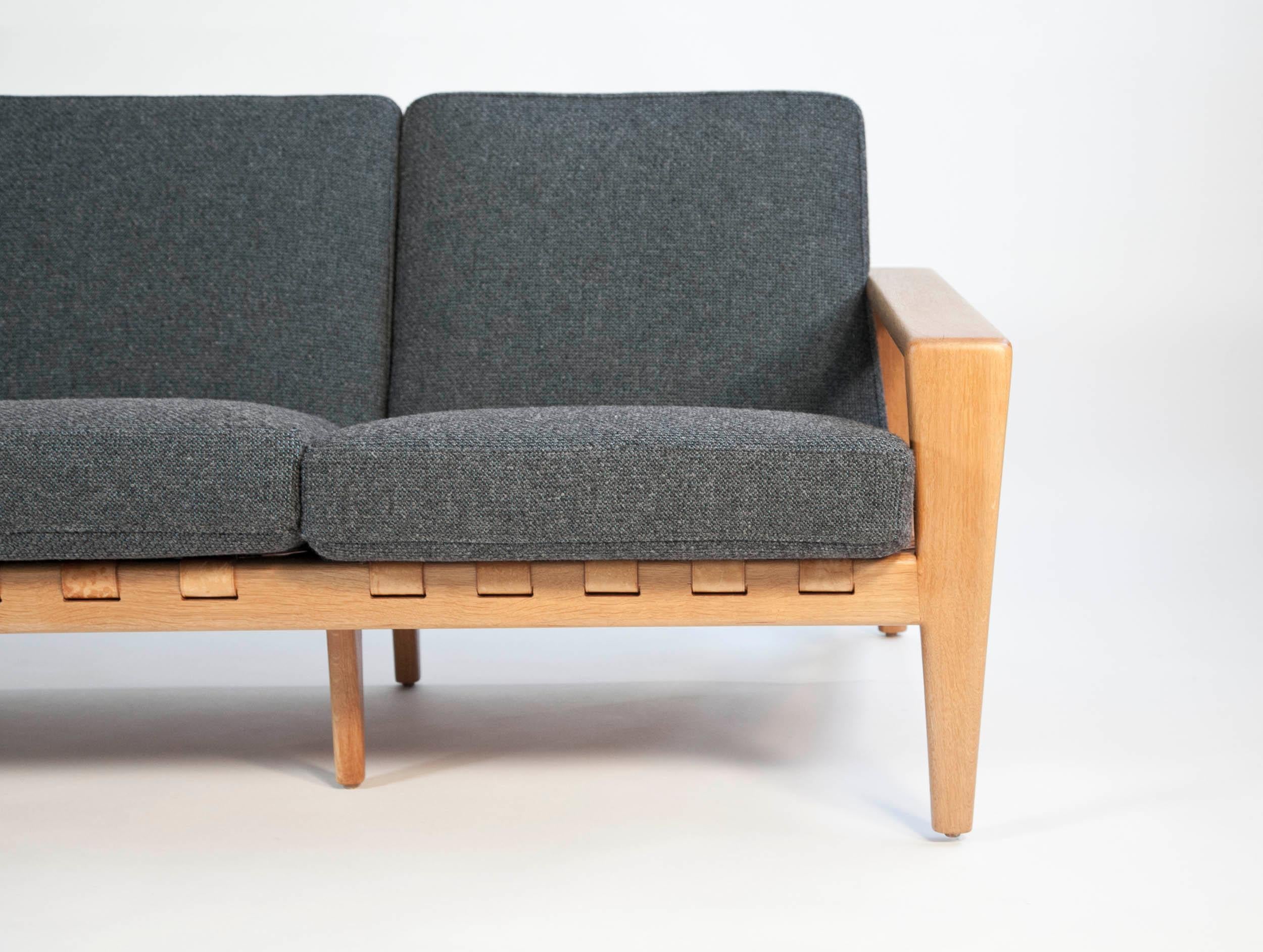 20th Century Svante Skogh Four-Seat Bodö Sofa by Seffle Möbelfabrik in Sweden, 1960s For Sale
