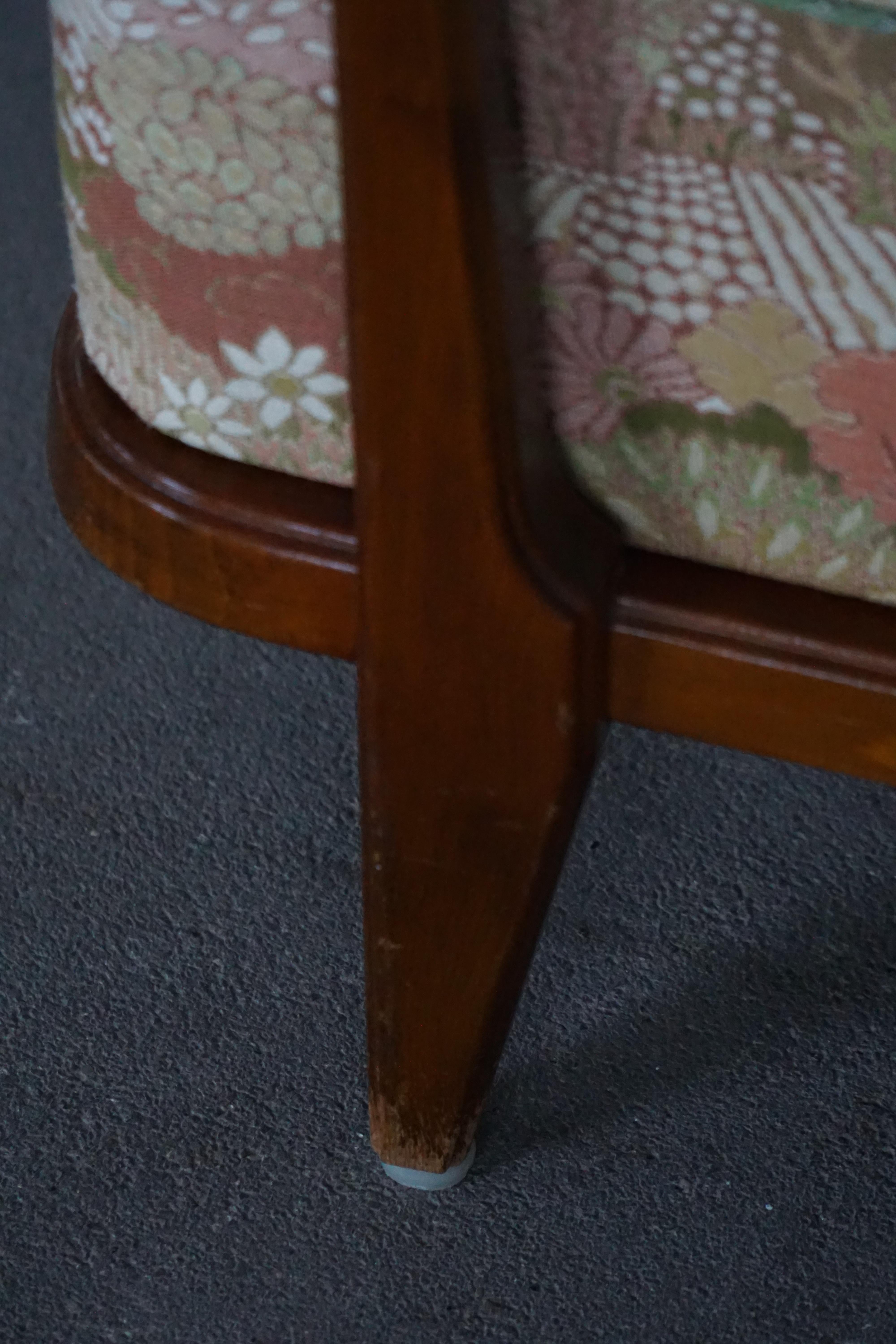 Svante Skogh, Canapé autoportant en tissu floral, moderne suédois, années 1940 en vente 5