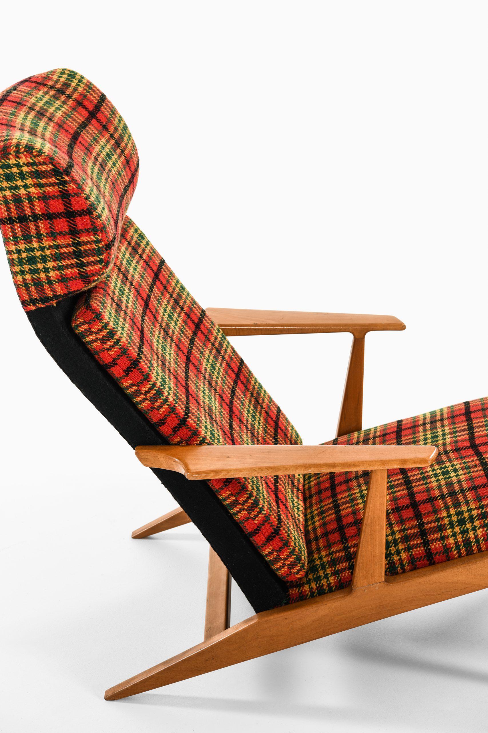 Swedish Svante Skogh Lounge Chair Produced by Engen Möbler in Sweden For Sale