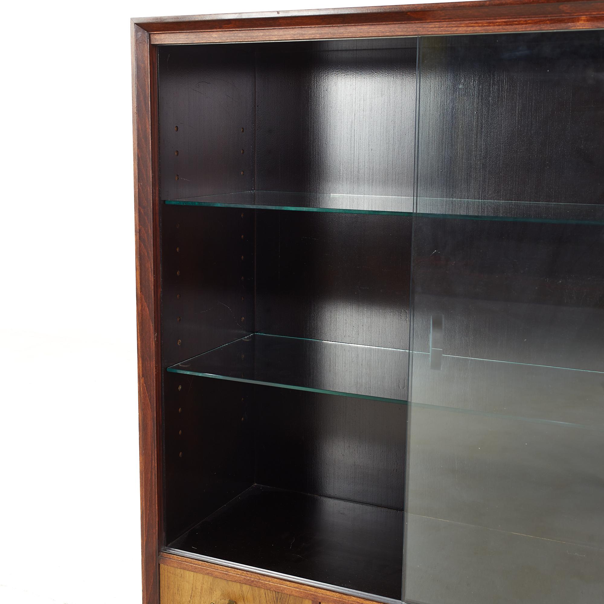 Late 20th Century Svante Skogh Mid Century Rosewood Hutch For Sale