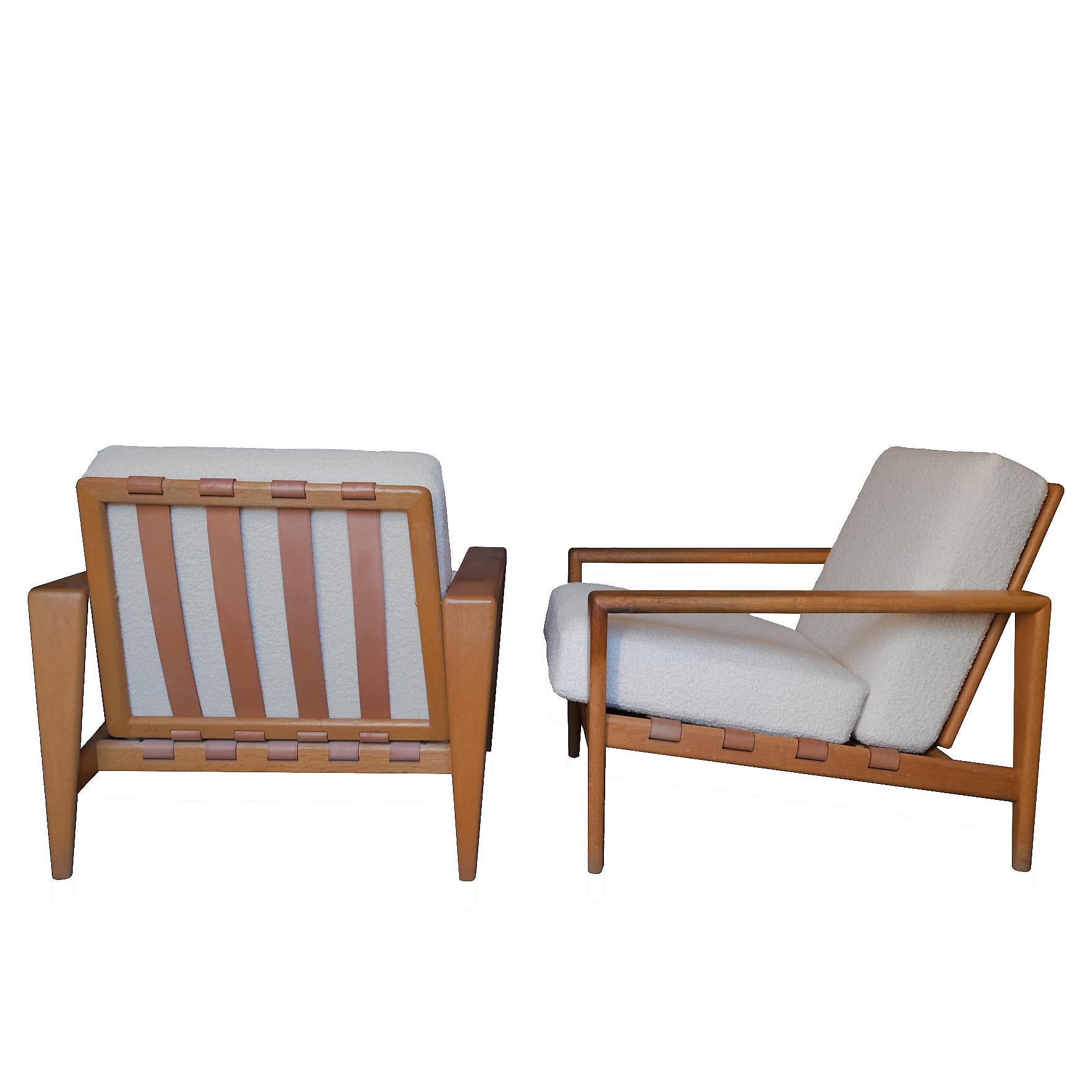 Svante Skogh, Pair of Armchairs, «Bodö», Seffle Möbelfabrik, 1950s 2