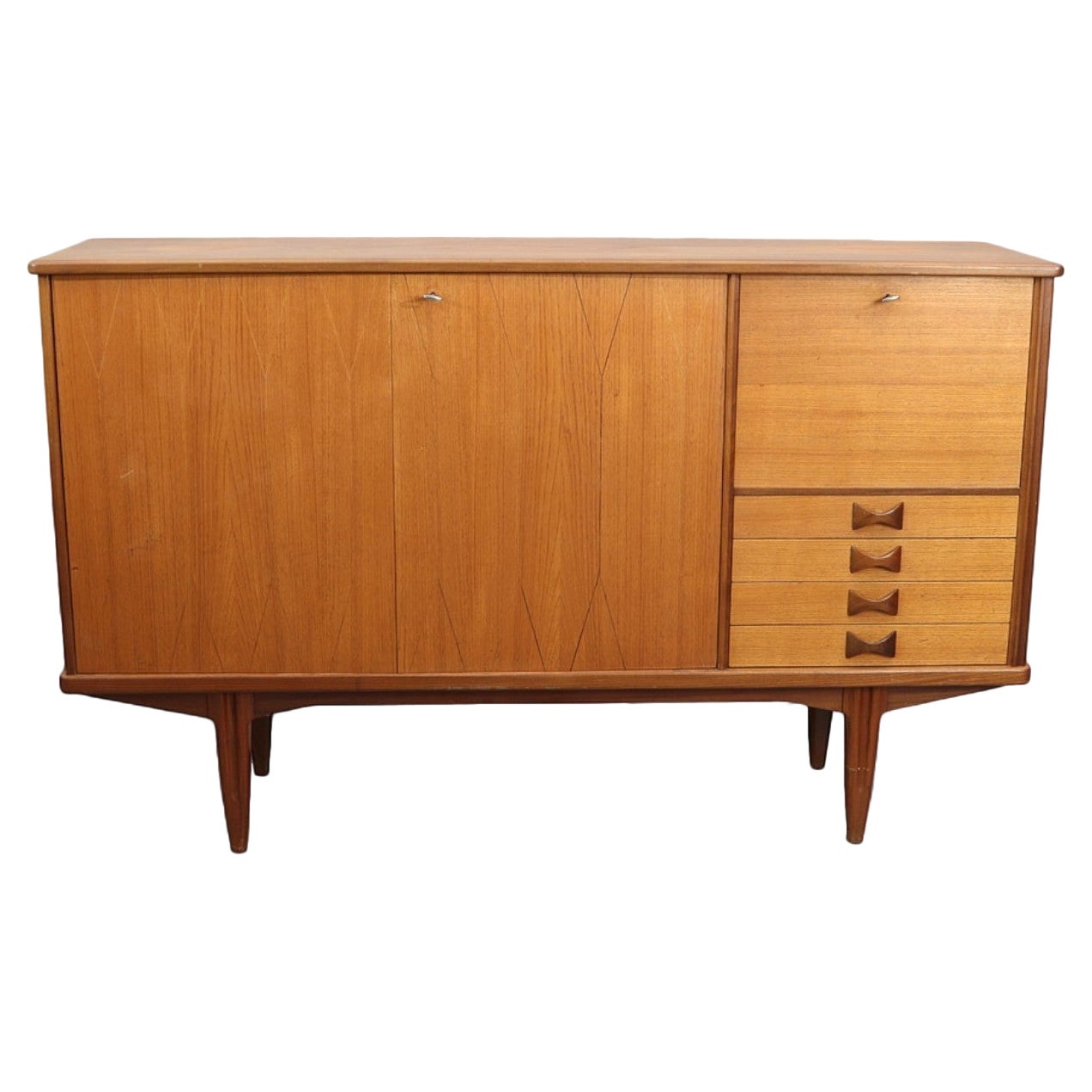 Svante Skogh "Rosetto" Credenza + Bar in Teak