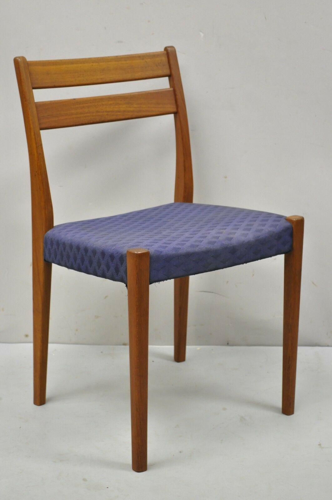 Svegards Markaryd Swedish Danish Modern Teak Dining Side Chair, Sweden 7